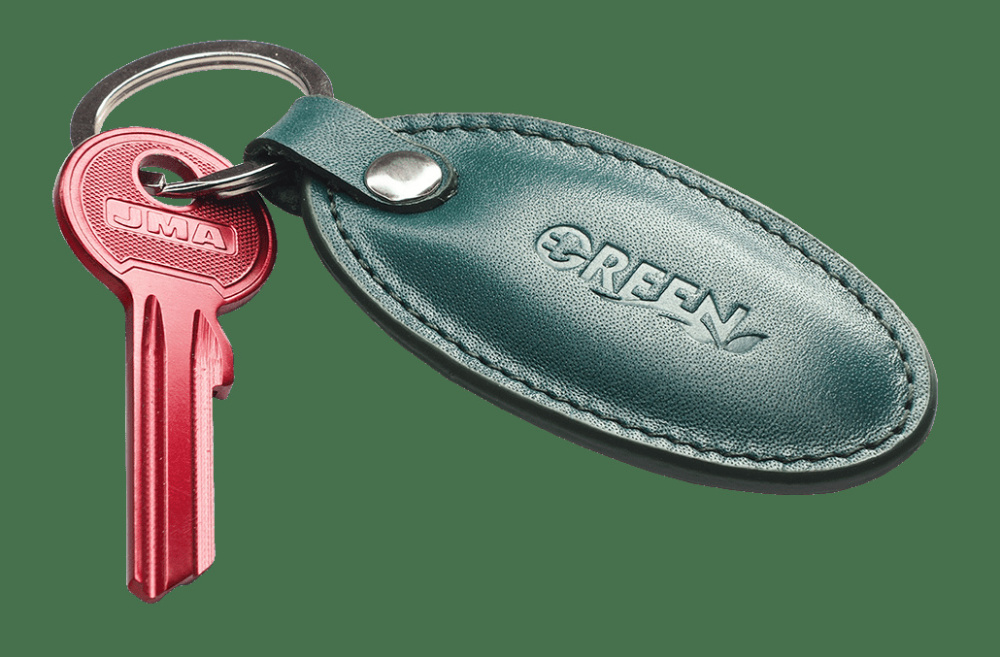 Logo trade promotional giveaways image of: Keyring 560131